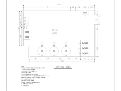  地下泳池cad大样图 