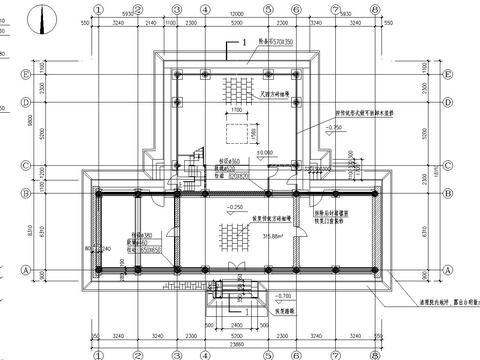  仿古建筑CAD施工图 