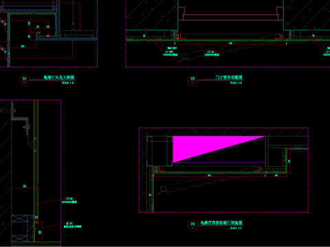  电梯厅节点大样图 