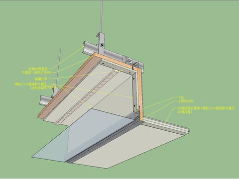  顶面节点图cad节点图 