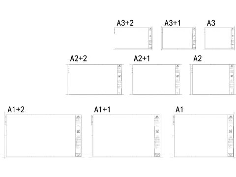  金螳螂图框图号CAD图库 