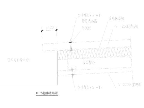  檐口天沟大样施工图 