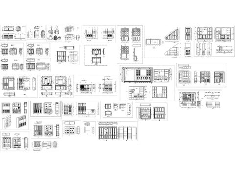  定制家居家具标准设计节点大样 