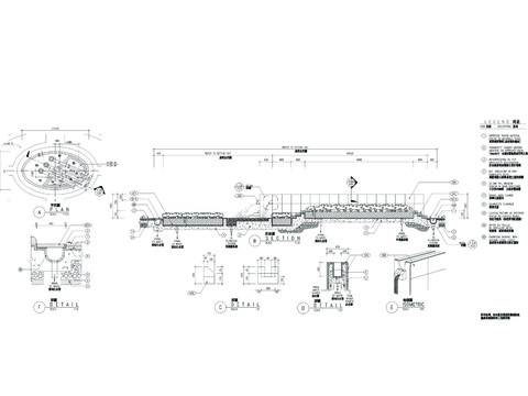  特色水景详图节点大样 