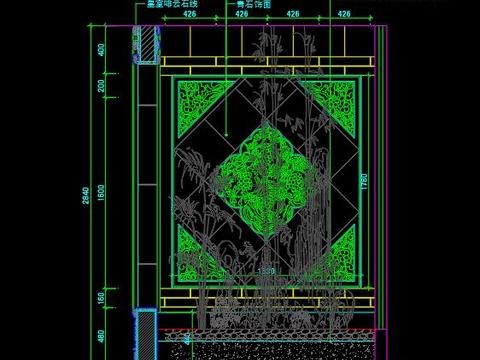  配景浮雕雕刻集 