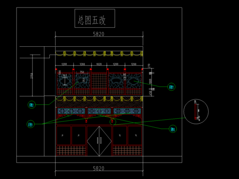  古建裝修花格 