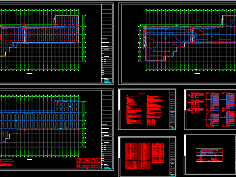  仓库电气CAD施工图 