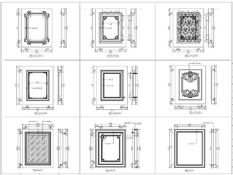 家整木家居cad图库 