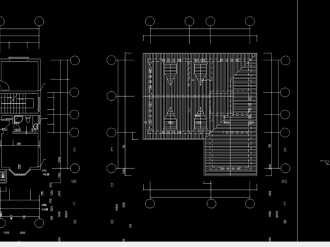  山区别墅建筑图 