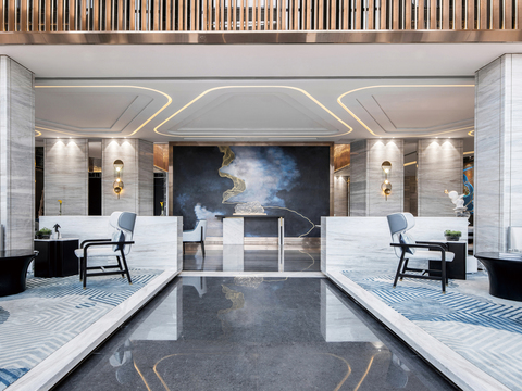  售楼处cad施工图 