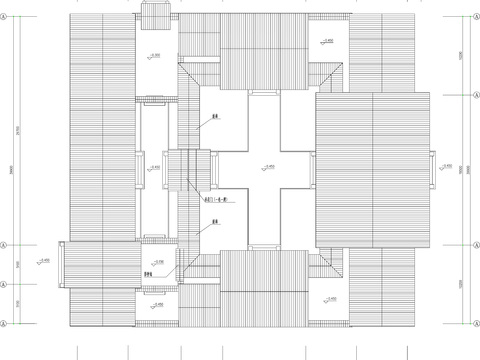  15.四合院建筑設(shè)計CAD施工圖 
