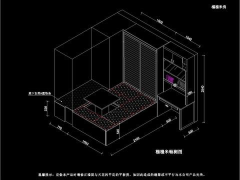  榻榻米cad图库 