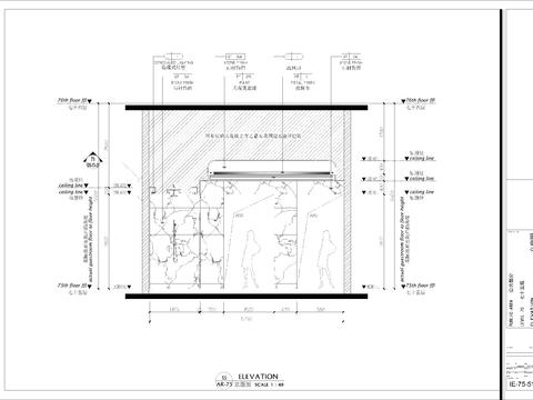  国际酒店游泳馆cad施工图 