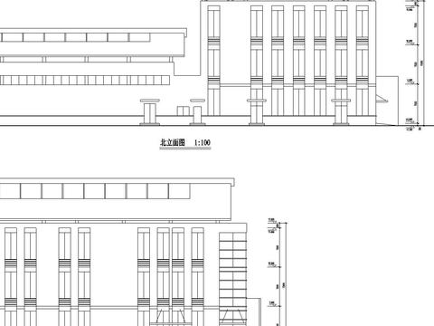 营养厨房锅炉房CAD施工图 