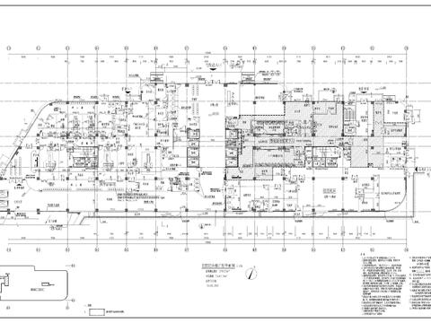  住院综合楼cad平面图 