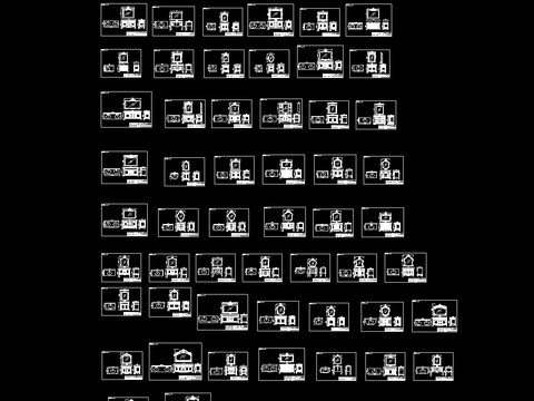  欧式台盆cad图库 