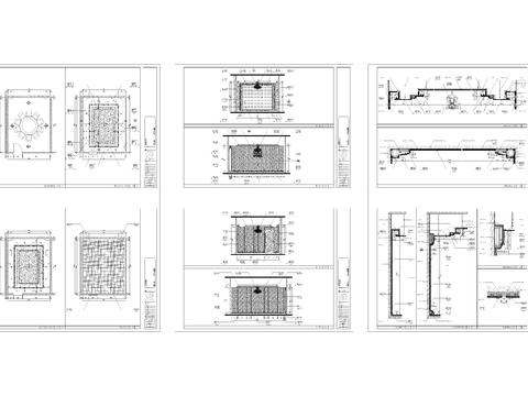  餐厅包间施工图 