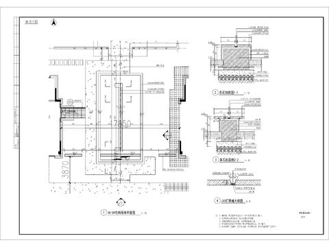 特色景墙及雕塑cad大样图 