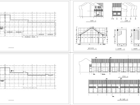  建筑CAD施工圖 