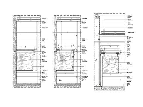  卫生间洗手台镜子节点大样 