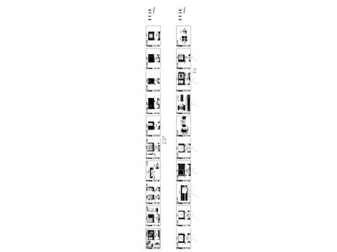  邱德光廣州琶洲城中村天悅4#702型樣板間施工圖 