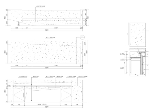  各种材料施工节点集合cad图库 