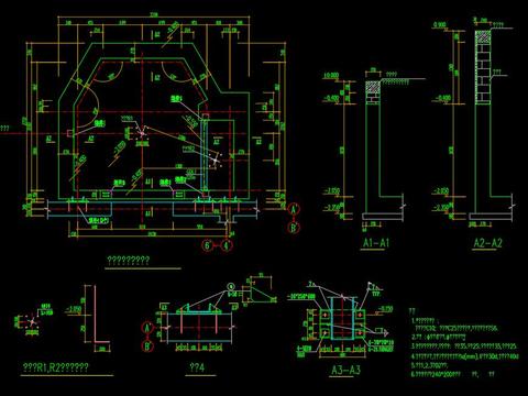 某电梯结构cad施工图 