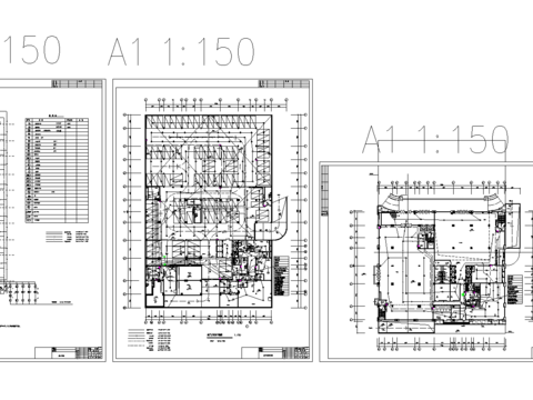  酒店电消防图cad图库 