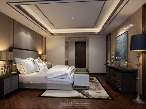  ]翡翠江湾新中式三层四居室别墅施工 