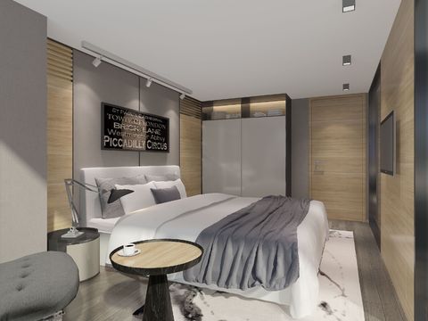  LOFT公寓樣板間裝修CAD施工圖 