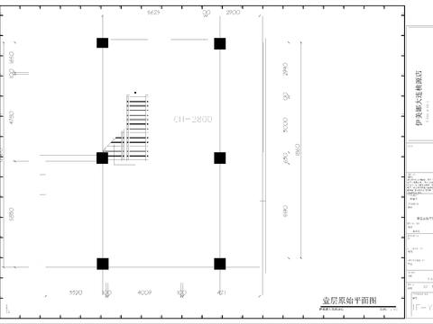  某美容院全套cad施工圖 