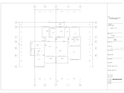  145平世茂新城CAD施工图 