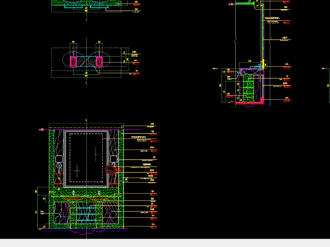  18个节点CAD深化图 
