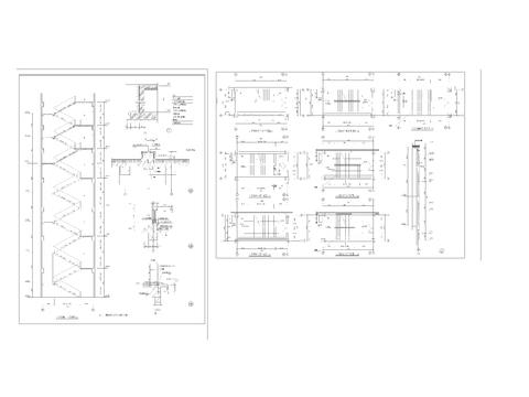 楼梯建筑施工节点图 