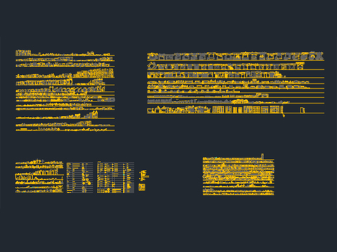  常用模型cad图库 