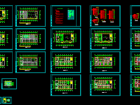  综合楼电气CAD施工图 