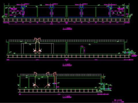  污水处理厂cad施工图 