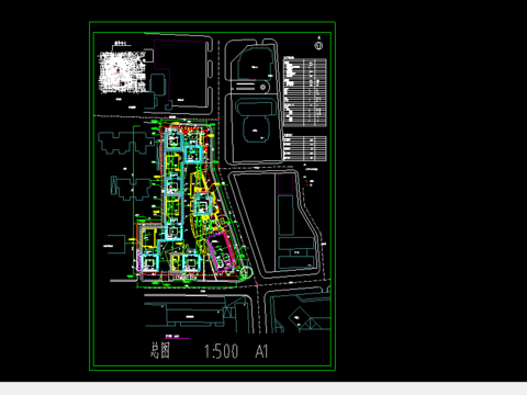  西单大厦总平面图 