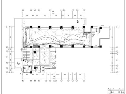  售楼处电气cad施工图 