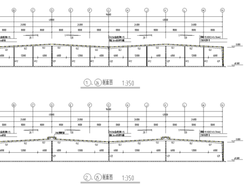  175米x96米工程cad施工圖 