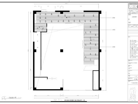  中餐厅cad平面图 