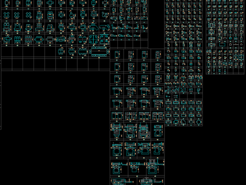  CAD统一颜色图库 