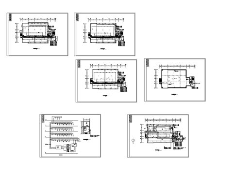  目标局消防自动报警系统CAD施工图 