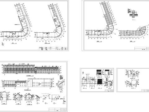  老建筑CAD施工图 