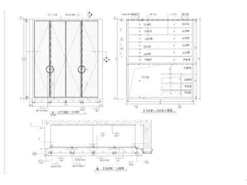  定制家居家具节点大样 