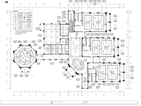  幼儿园室内装修CAD施工图 