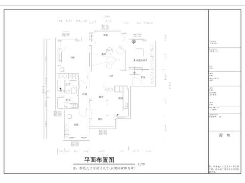  住宅裝修設(shè)計(jì)CAD施工圖 