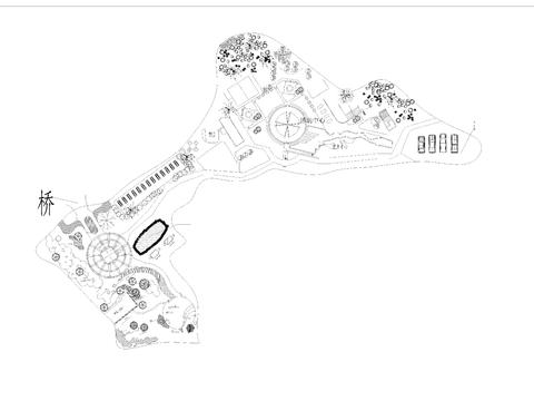  健身公园CAD施工图 