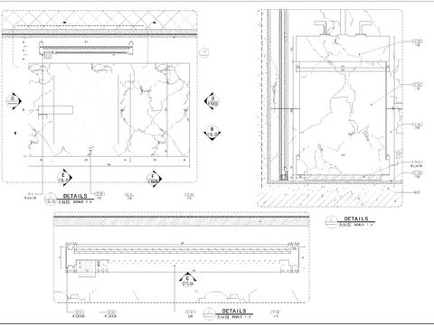  卫生间台盆cad大样图 