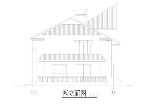  農(nóng)村 自建房CAD施工圖 